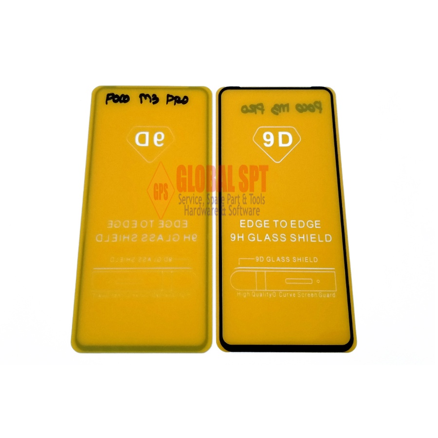 ANTIGORES FULL WARNA XIAOMI POCOPHONE M3 PRO  / ANTI GORES KACA