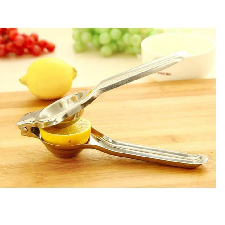 TERBARU!! Alat Pemeras / Peras Jeruk Stainless Steel Lemon Orange Juicer Pressed Clip