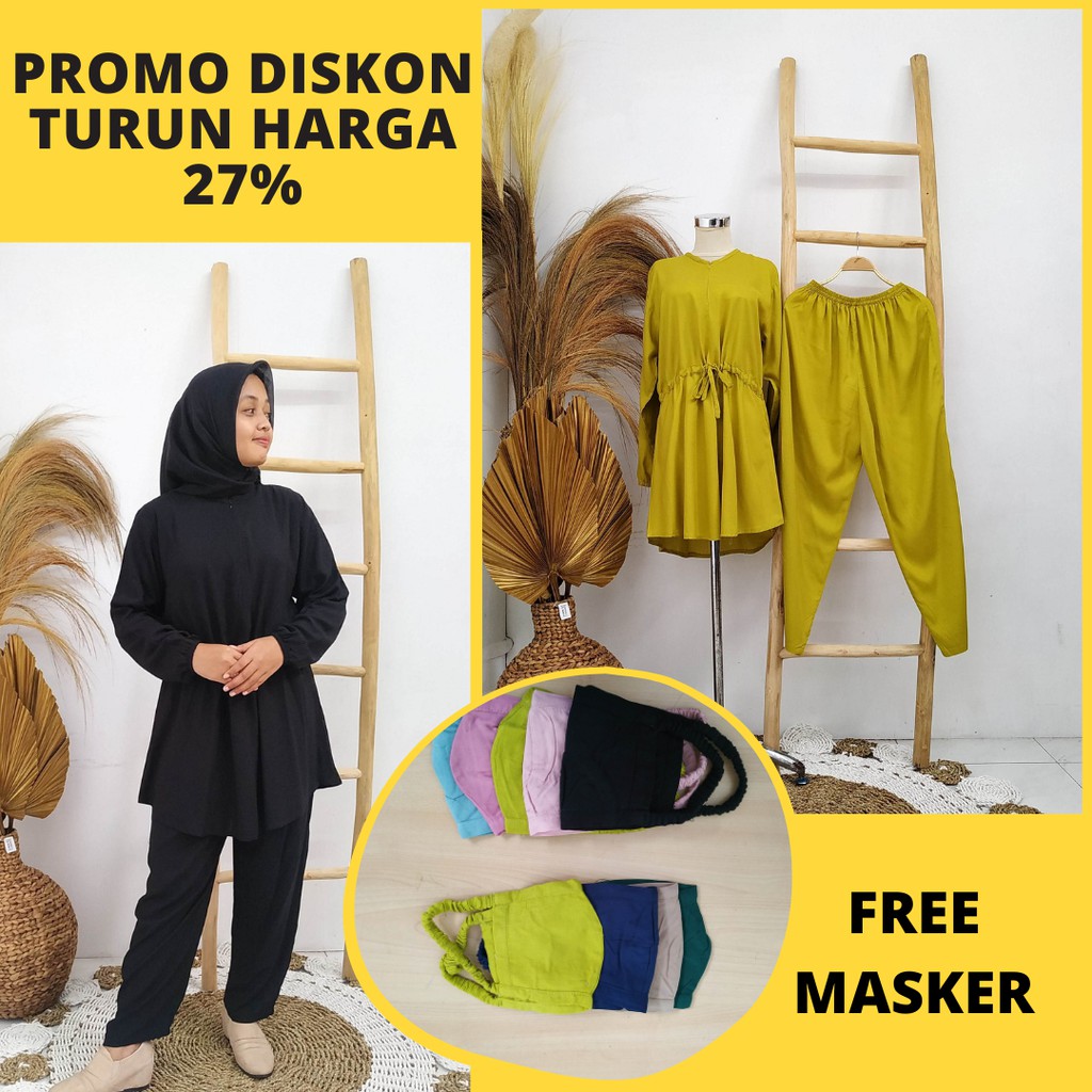 Pajamas Set Baju Tidur Wanita Bahan Rayon Premium Setelan Wanita Kekinian