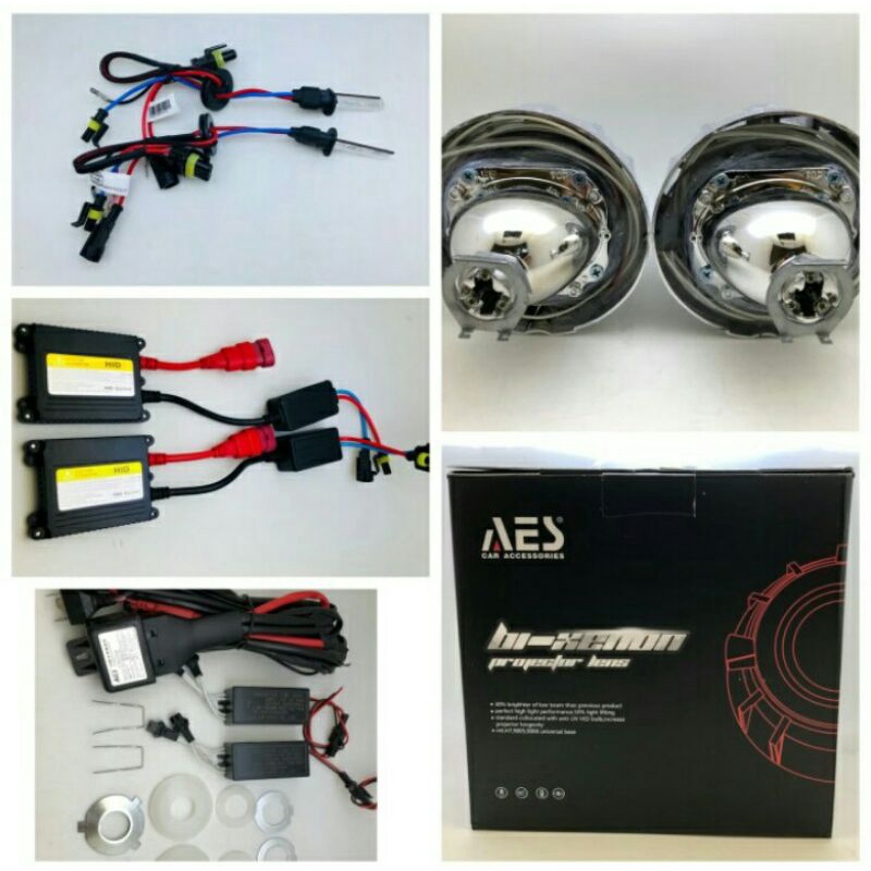 lampu projector mobil lampu projie HiD aes motor mobil
