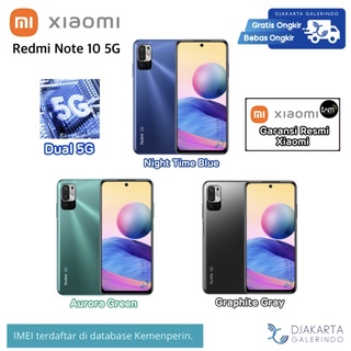 xiaomi redmi note 10 5g 464gb 4128gb 6128gb 8128gb 64 128 garansi resmi xiaomi tam