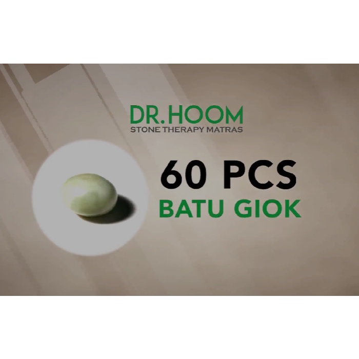 DR HOOM Stone Matras Therapy Matras Terapi Kesehatan Batu Mat Dr. Hoom