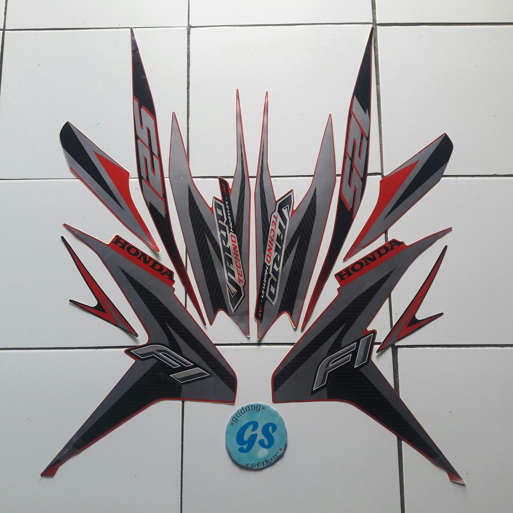 sticker motor honda vario techno 125 2013