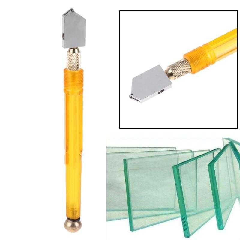 Pisau Pemotong Kaca Glass Cutter Diamond Cutting Tool - L9 - Golden