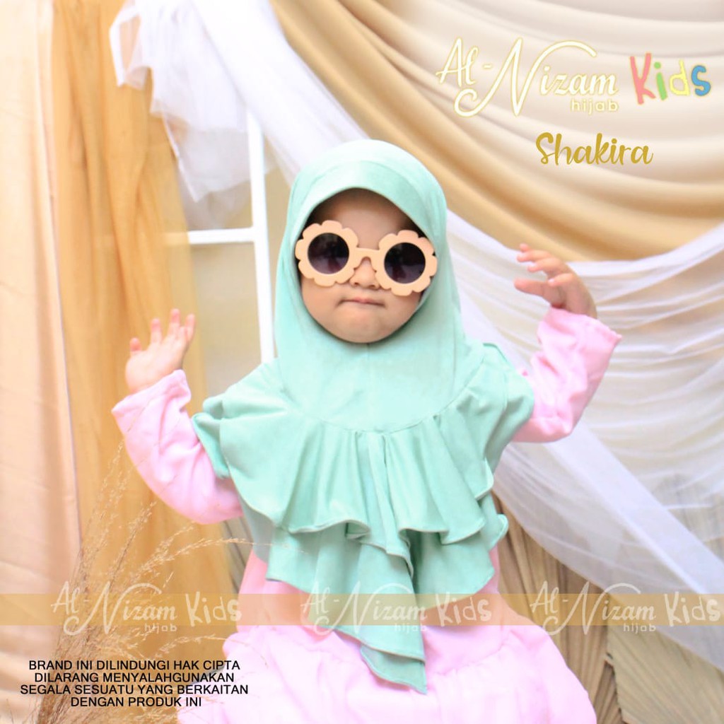 Hijab anak Shakira by Al nizam kids