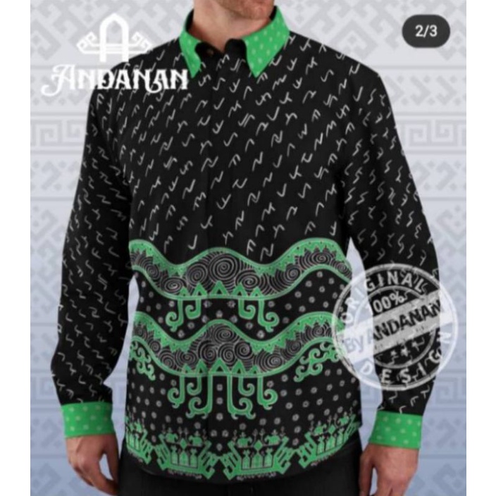 Bahan Batik Lampung Aksara semi sutra