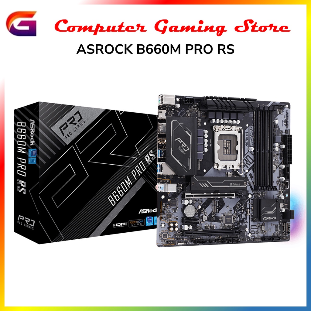 ASROCK B660M Pro RS - Motherboard Intel LGA 1700