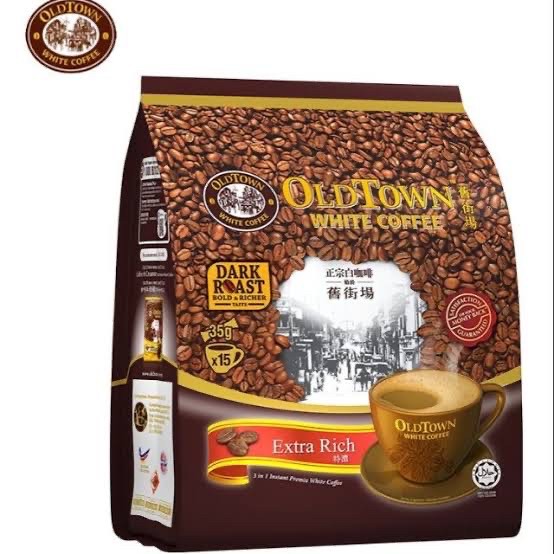 

Old Town White Coffee 3in1 Extra Rich / Extra Kaw [15 x 35g]