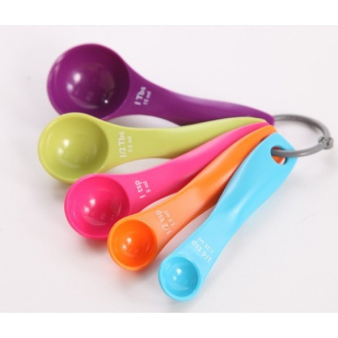 SENDOK TAKAR Sendok Takar Measuring Spoon Set 5 in 1 Warna warni