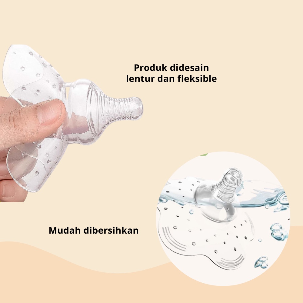 Pelindung Puting Susu Ibu Menyusui Lecet BPA FREE Nipple Cover Silicon Menyusui Pelindung Puting Silikon Ibu Menyusui Murah Peralatan Ibu Menyusui