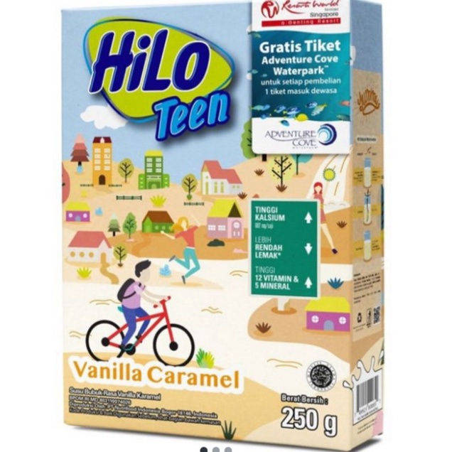 

hilo teen vanila caramel 250gr