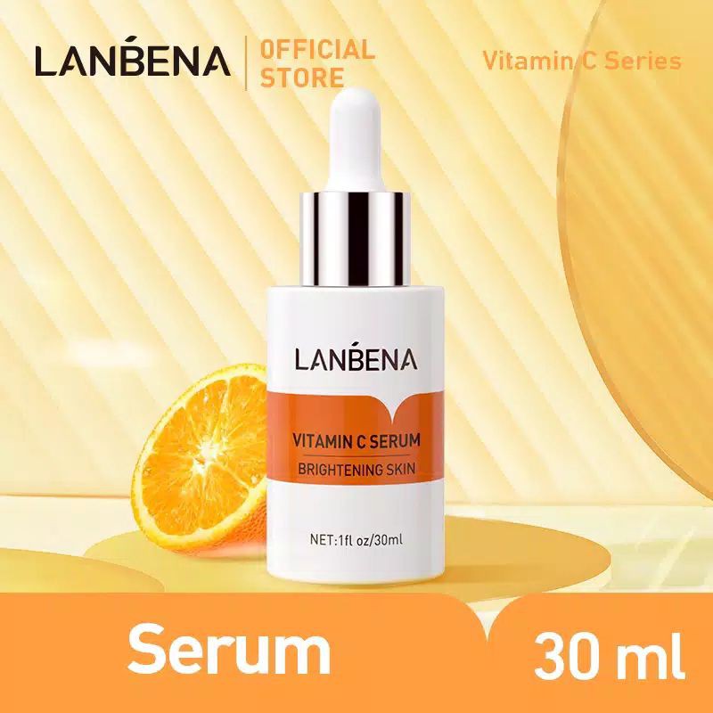 LANBENA VC Serum Wajah Glowing Cerah Ukuran 30ml  Murah Sale