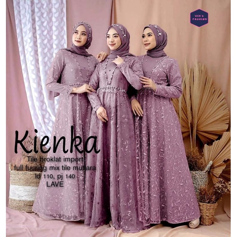Kienka Dress / Seragam Bestie / Cantik Dress Pesta