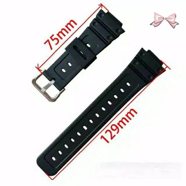 STRAP TALI JAM CASIO MRW200H MRW200 H MRW 200H MRW 200 H RUBBER TALIJAM MRW200-H