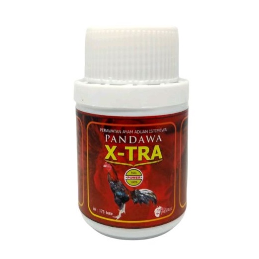 PANDAWA X-TRA 175 PIL JAMU AYAM HERBAL FULL POWER PANDAWA EXTRA XTRA X TRA PERAWATAN AYAM XTRA X TRA