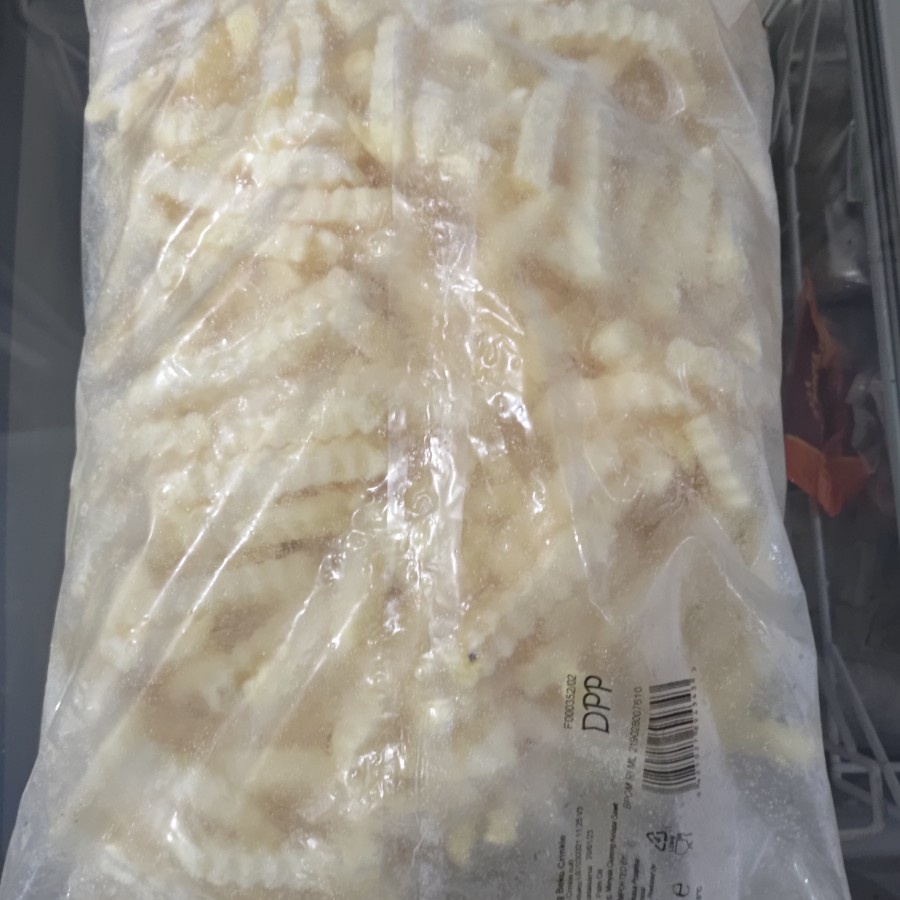 

Duaputra kentang beku crinkle cut 2,5 kg