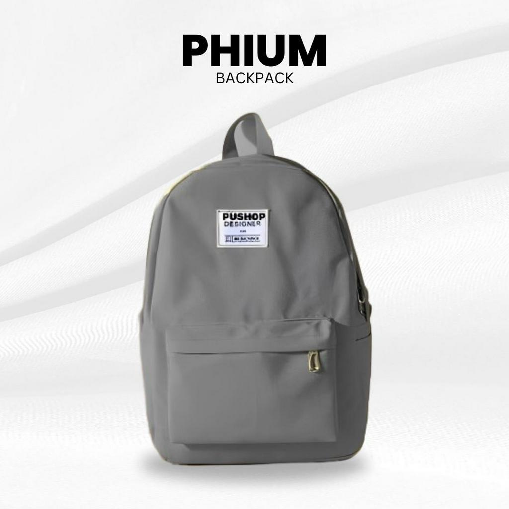 Tas Phium Besar Backpack / Tas Ransel Sekolah Stylish