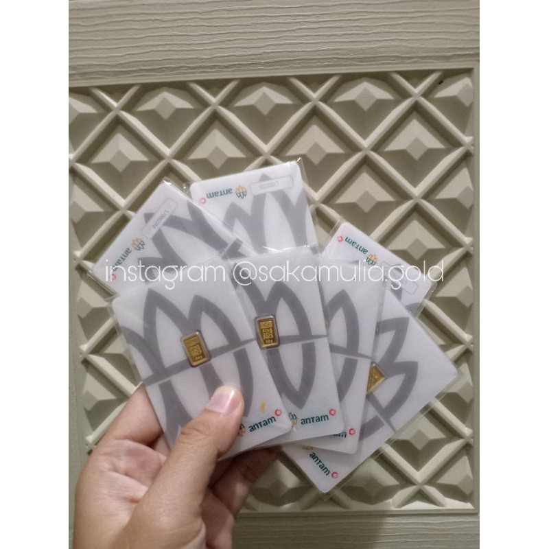 ANTAM 0,5gram Antam 0,5gr READY siap kirim