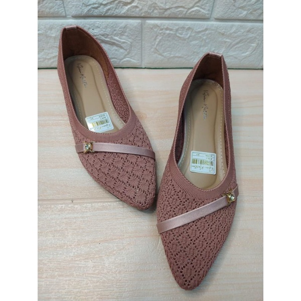 Vision Martin Sepatu Wanita Rajut Pantofel IBS84