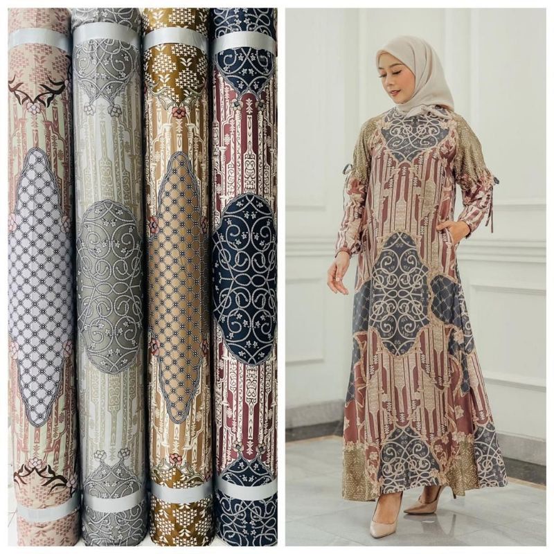 motif Mariska terbaru • kain silk • kain meteran murah • kain sarimbit