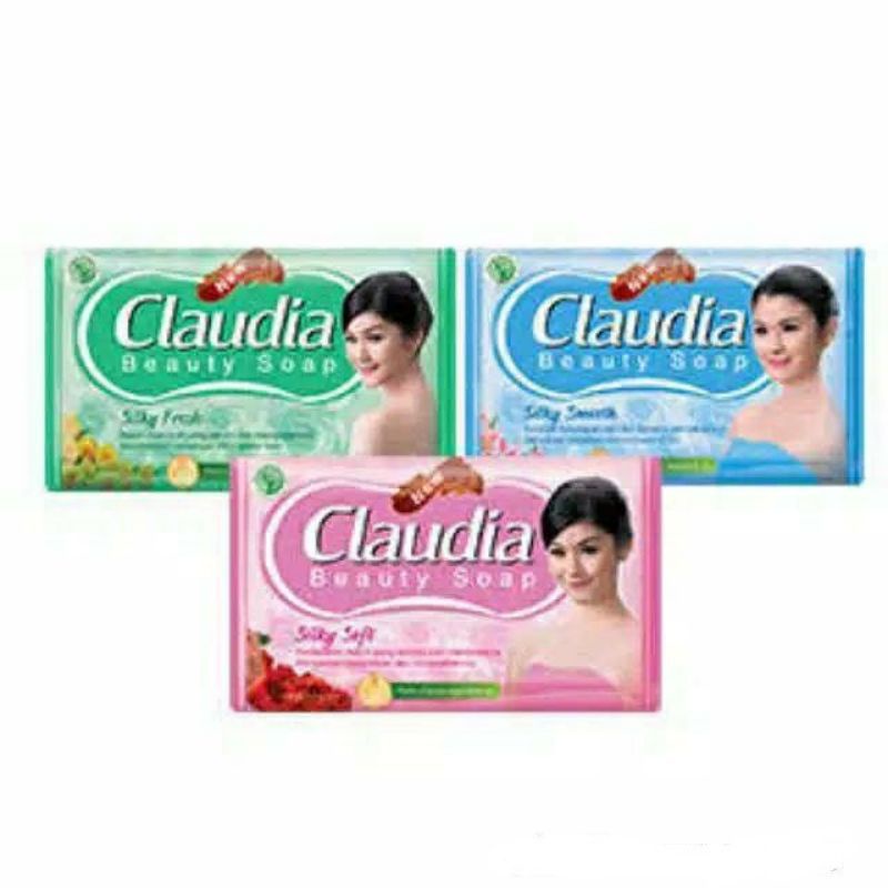 SABUN MANDI BATANG BEAUTY SOAP CLAUDIA 60 GR