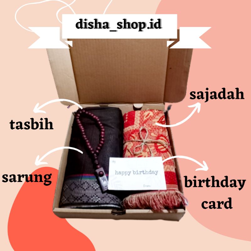 

Hampers cowok/Hampers sarung/Kado cowok