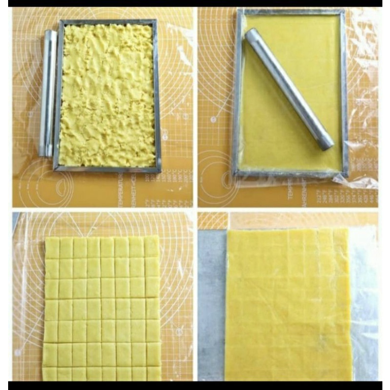 Bingkai perata adonan kue nastar tebal 1cm / bingkai perata adonan kue kering