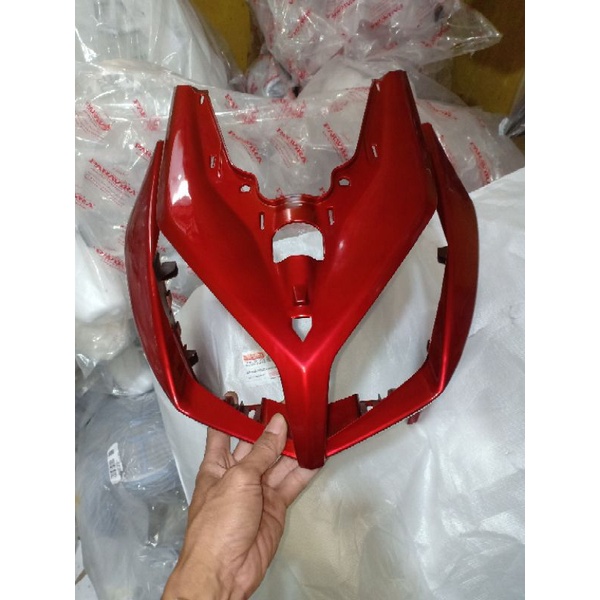 Tameng lampu panel depan reflektor Vario techno 110 karbu merah 2010 2011 kualitas original