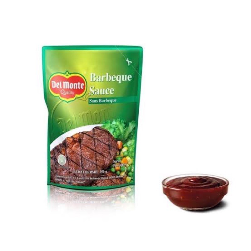 Delmonte Saus BARBEQUE 250gr (POUCH) BBQ Sauce