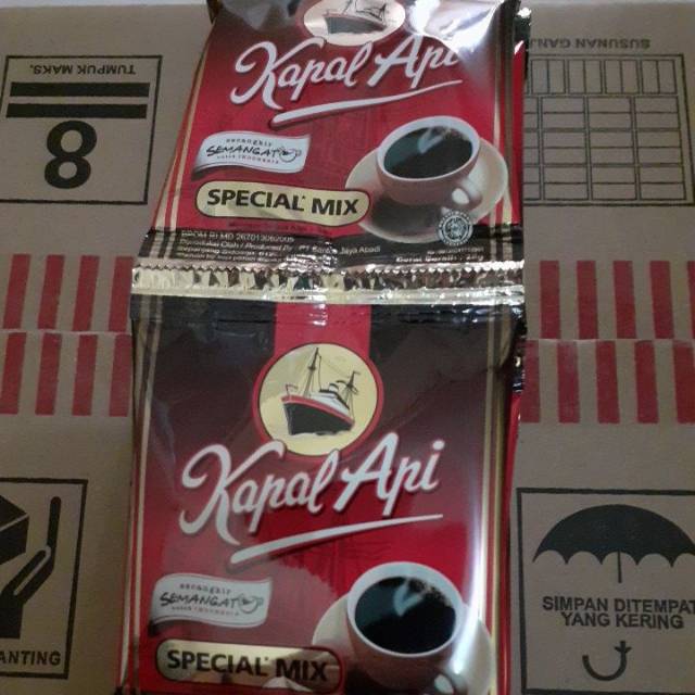 

Kopi kapal api special mix ( 10 pcs x 25 gr )