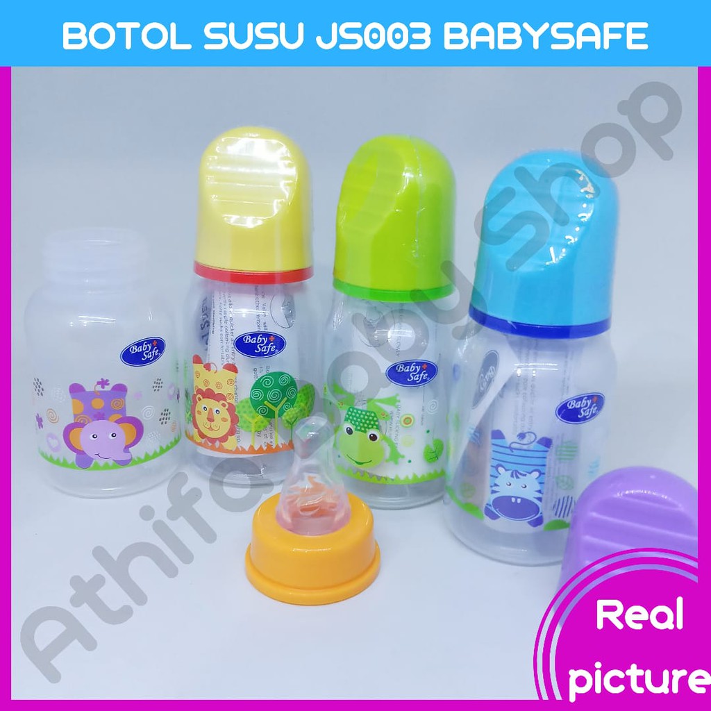 Botol Susu Bayi Dot Baby Safe 125ml Feeding Bottle JS003