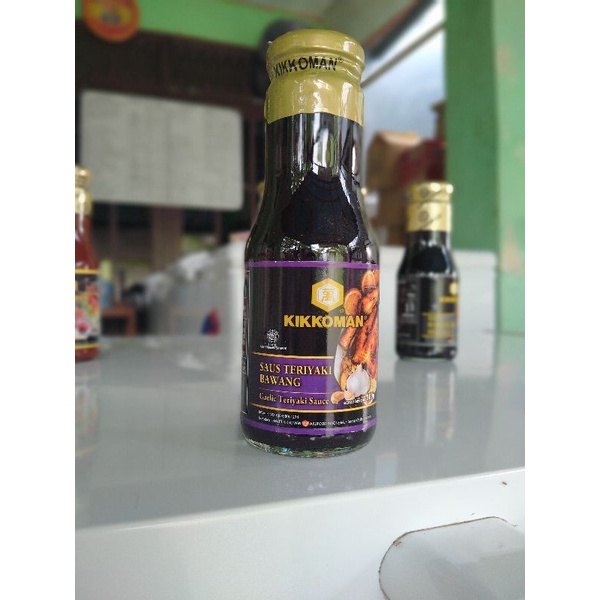 

saos teriyaki bawang kikkoman/garlic teriyaki