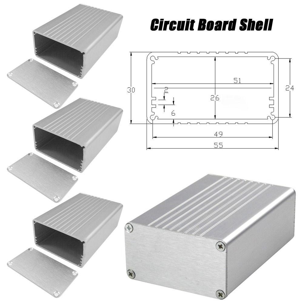 Top Circuit Board Shell Aluminium Shielding Box Alat Kotak Pelindung Perkakas Kotak Proyek Elektronik