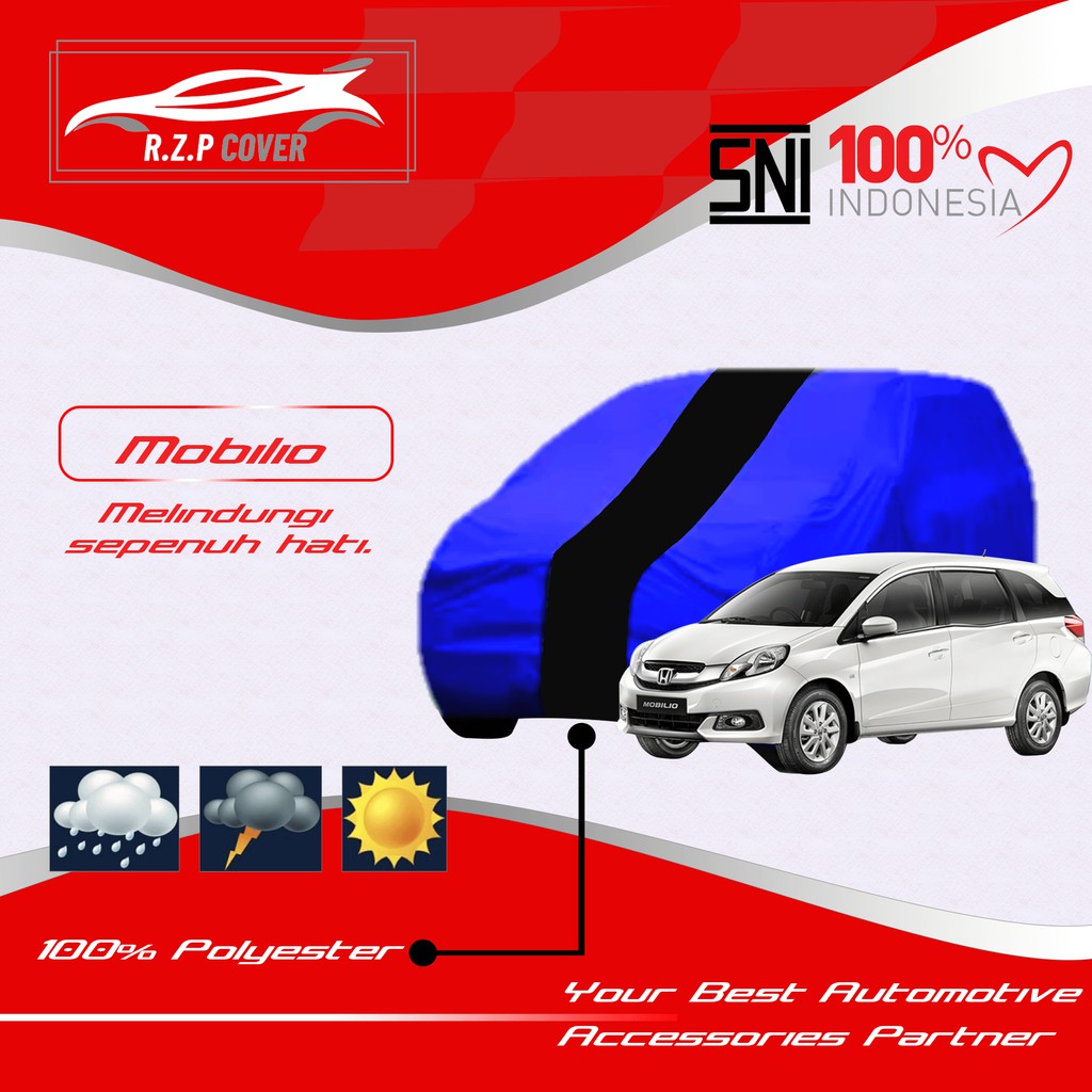 COVER MOBIL HONDA MOBILIO SELIMUT MOBIL HONDA MOBILIO SARUNG MOBIL HONDA MOBILIO BAHAN TEBAL