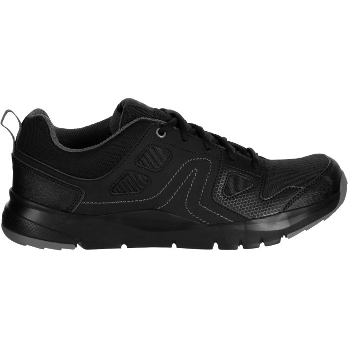 Newfeel Sepatu Walking HW100 Hitam Dewasa Decathlon - 8392227 - 39