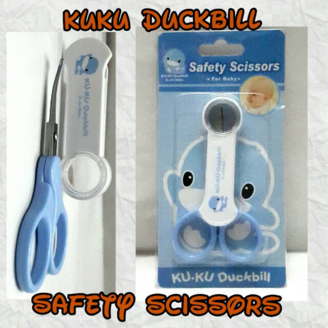 KUKU DUCKBILL SAFETY SCISSORS