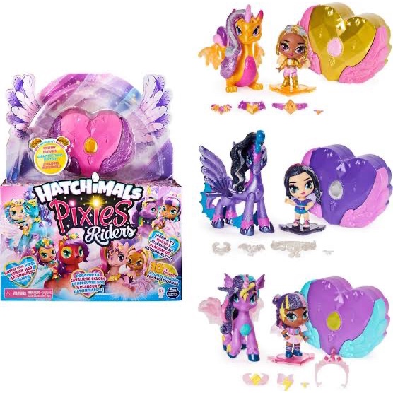 Hatchanimals Pixie Riders Collegtibles 