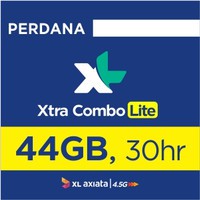 KARTU PERDANA XL XTRA COMBO LITE XXXL / 12+ / 55GB/66GB