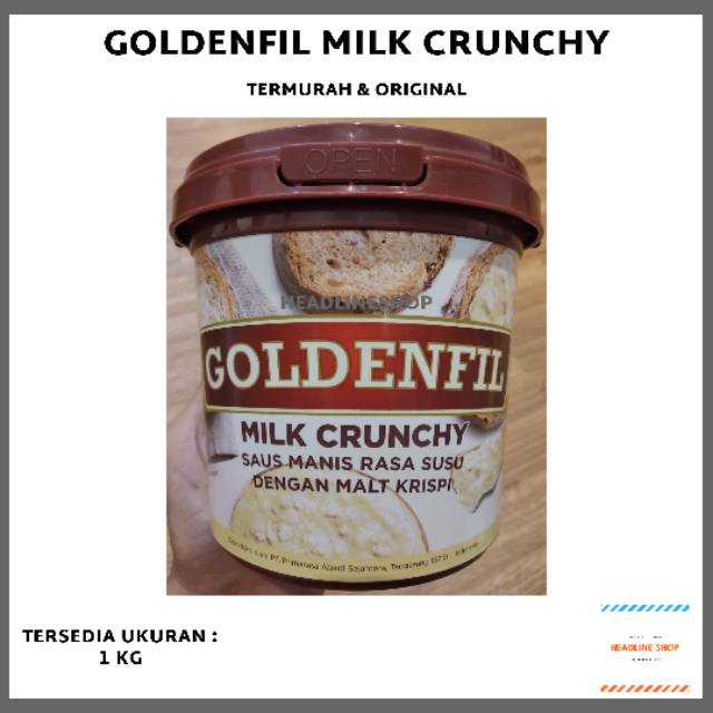 

Goldenfil Milk Crunchy 1 kg Original