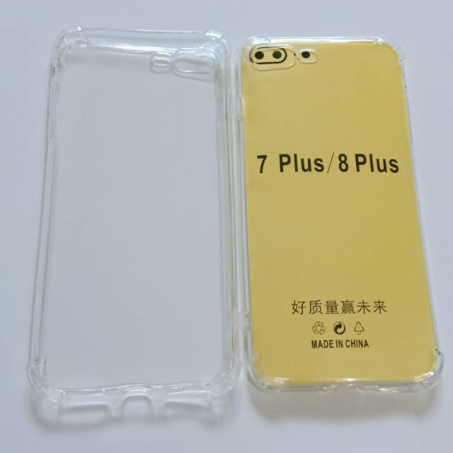 Softcase Anti Crack Bening Casing Iphone 7 Plus atau Iphone 8 Plus