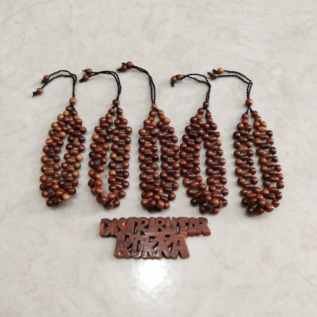 ( SUPER MURAH ) Grosir 5 pcs gelang kokka kaukah kaokah fukakah koka rel oval halat bulat coklat