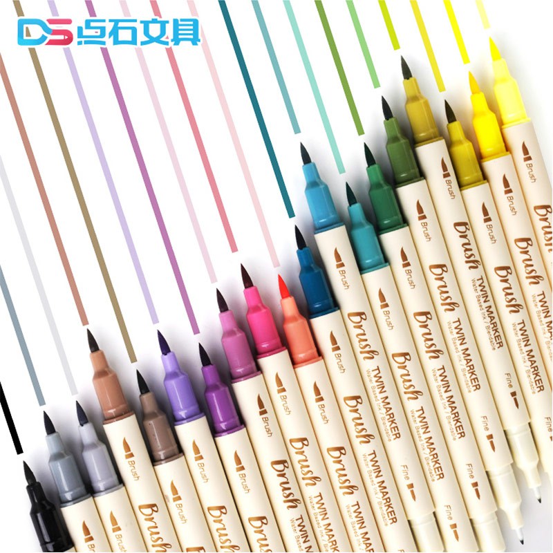 

DS Water Based Twin Marker Vintage Set 3pc / Spidol Warna