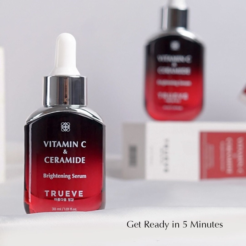 TRUEVE VITAMIN C &amp; CERAMIDE Brightening Serum 30 ML serum wajah