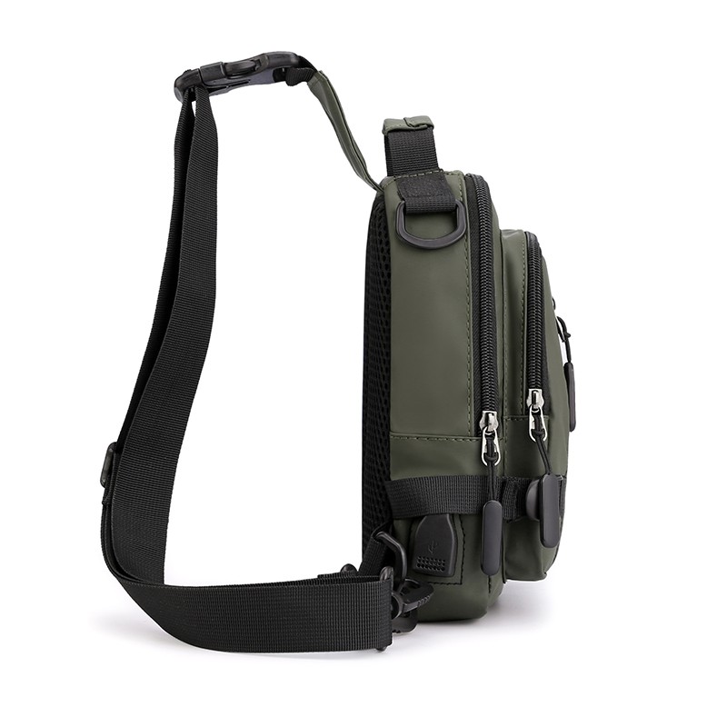 HAOSHUAI 1100-9 Tas Selempang Pria Waistbag Pria Waterproof WATCHKITE WKOS