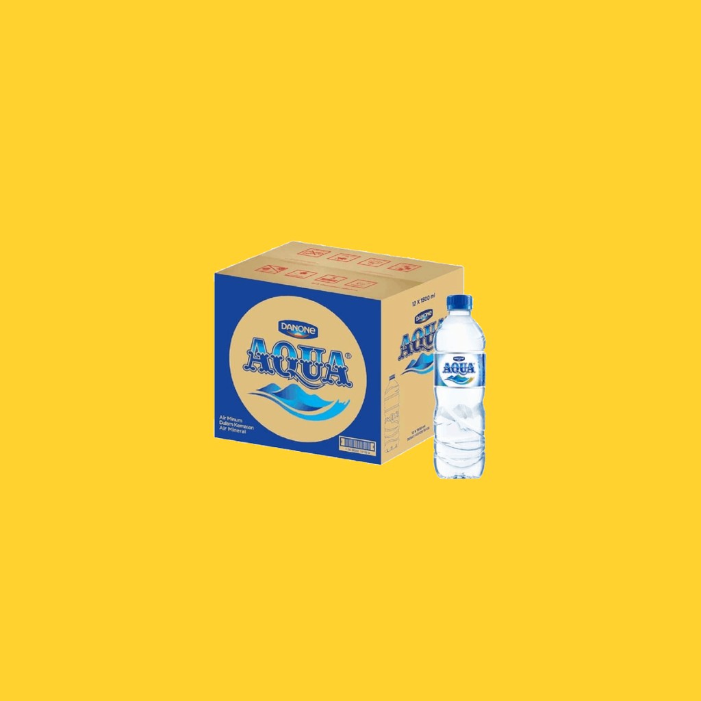 

Aqua Gelas dan Botol 1 Dus 220 ml, 330 ml, 600 ml