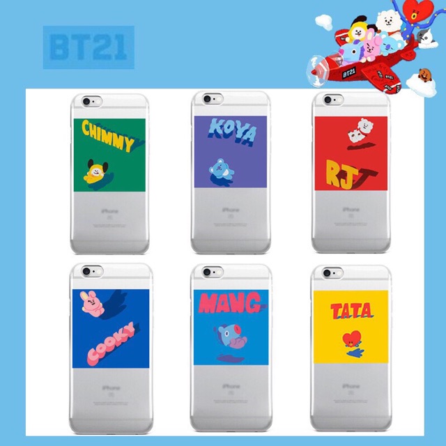 CASE BTS BT21 FOR IPHONE
