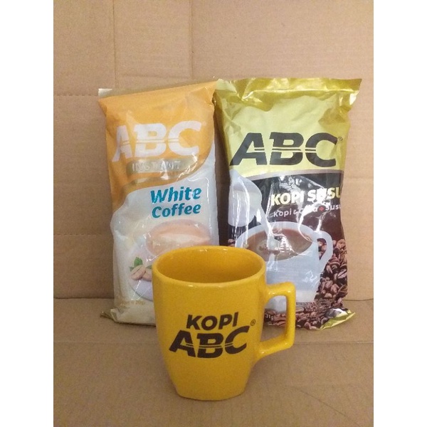 paket kopi abc free  mug