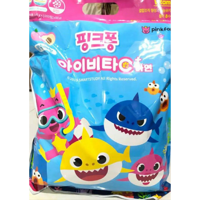 

READYSYOCK PINKFONG VITAMIN C / PINKFONG VITAMIN PERMEN ANAK KOREA / VITAMIN C BABY SHARK