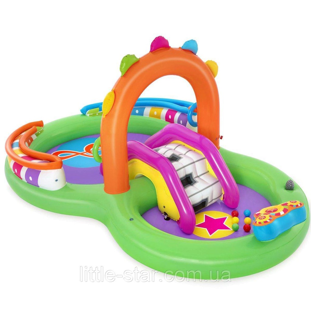 Bestway Kolam Renang Perosotan Kids Water Play Center - Mainan Anak - 53117