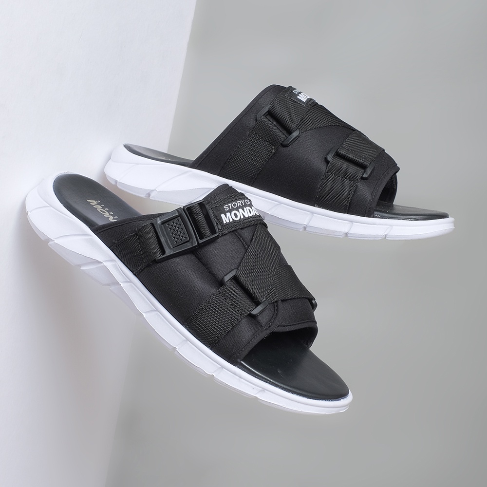 NOKO BLACK V2 |ManNeedMe x Monday| Sendal Pria Casual Sandal Gunung UNISEX ORIGINAL